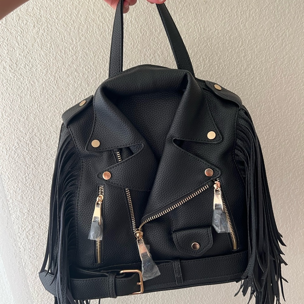 LeatherJacket Backpack